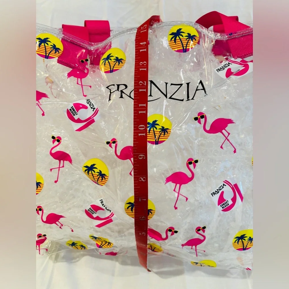 Flamingo-themed Beach Tote
